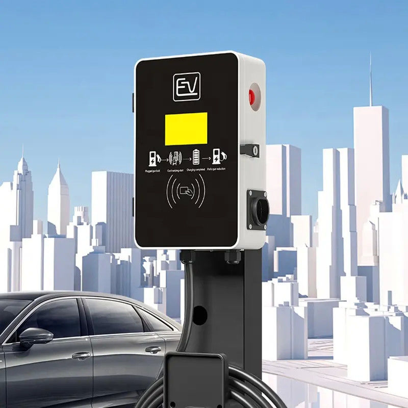 un tipo portatile fissato al muro di carico veloce di 3 fasi 380v - un caricatore di 2 EV
