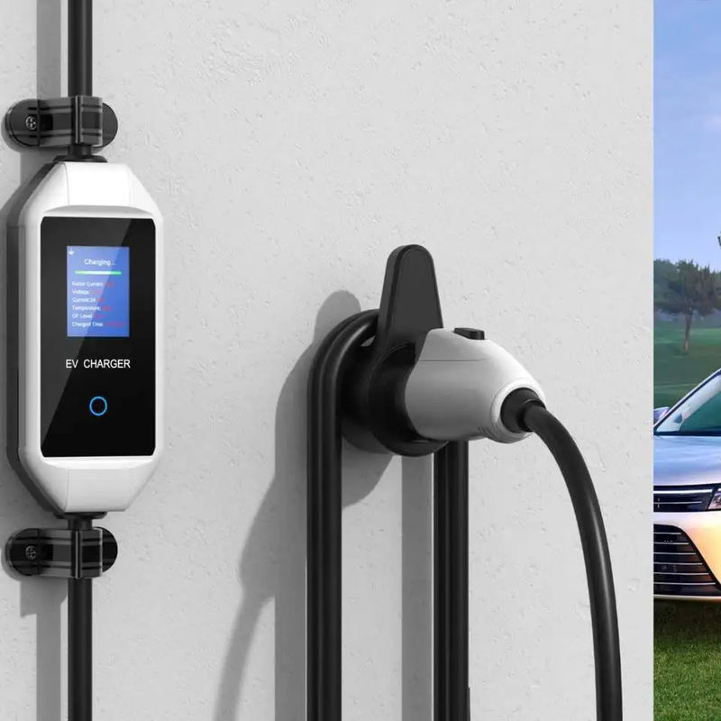 Caricabatterie per uso domestico di tipo J1772 di livello 2 standard americano 240V caricabatterie veloci AC