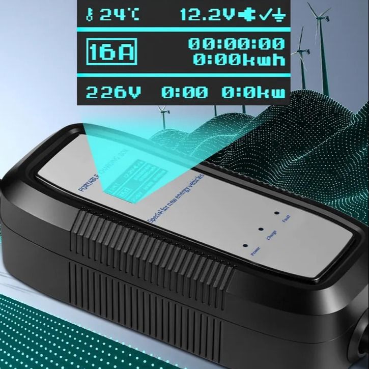 Caricabatterie ad alto ritardamento della fiamma per veicoli elettrici a combustibile PC Tipo 1 AC OEM ODM