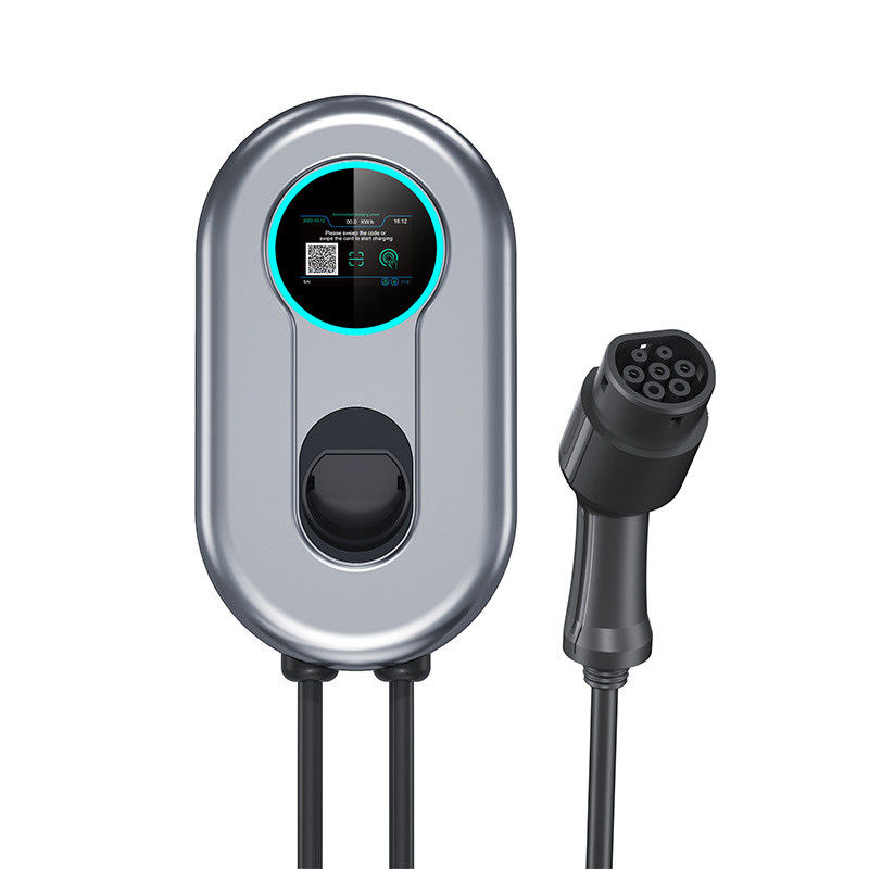 Tasto tocco 7.4m Cavo tipo 1 caricabatterie elettriche montaggio a parete