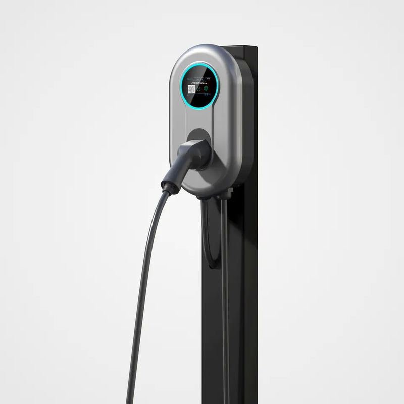 Carta RFID 11.52kw caricabatterie EV monofase tipo 1 protezione da tensione