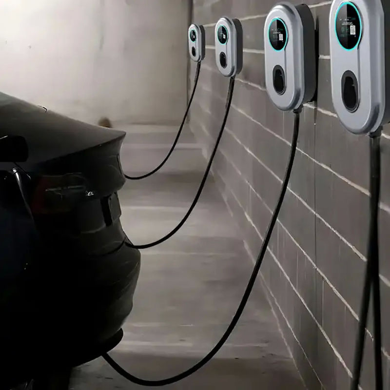 3 fasi 400v Tipo 2 caricabatterie elettriche a corrente alternata Wifi carica corrente regolabile