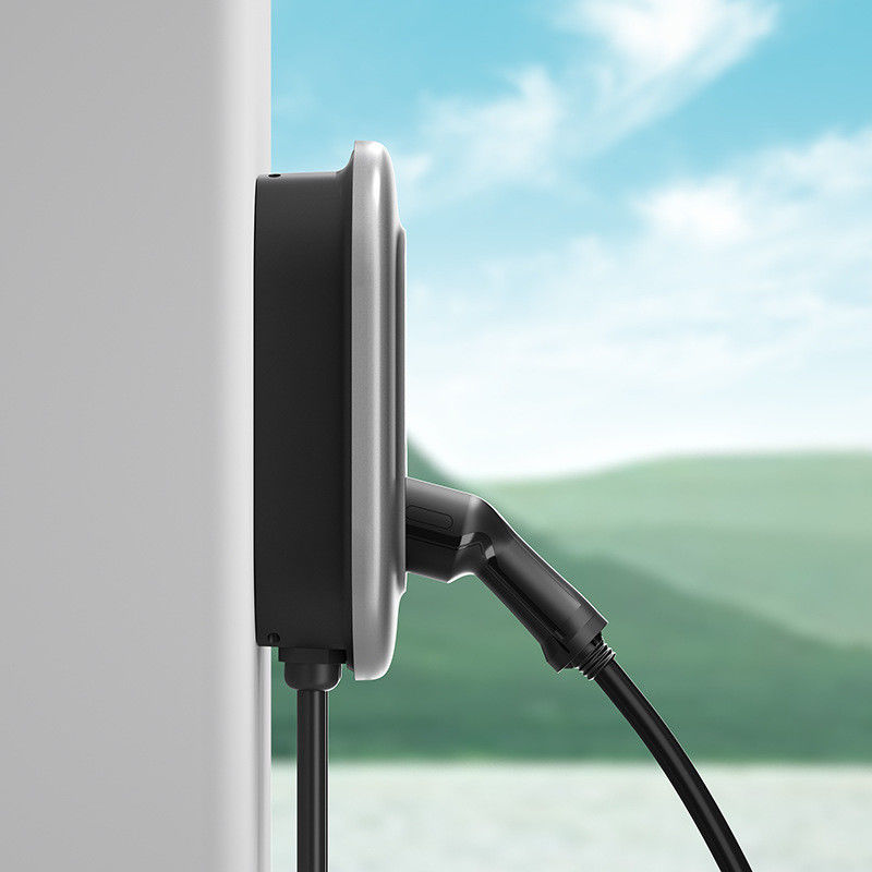 Swiping il tipo di carta - 2 casa del caricatore di EV 22kw con l'indicatore del LED