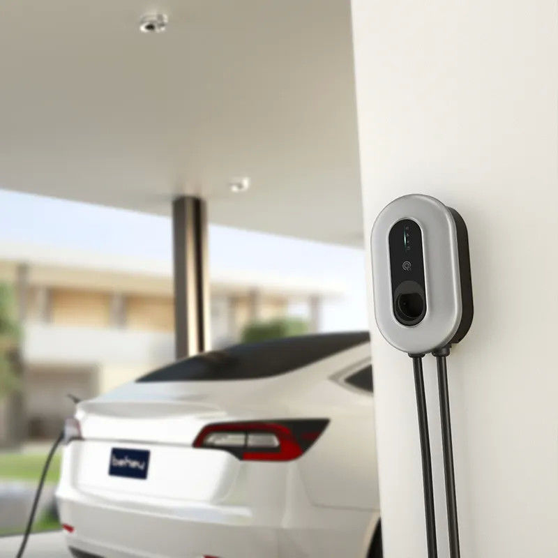 App Control Single Gun 50A Portable Level 1 Type 2 EV Charger con certificato CE