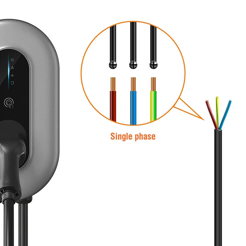 Tipo portatile connettivo IP65 - un caricatore di Wifi di 2 EV con il cavo di 5m