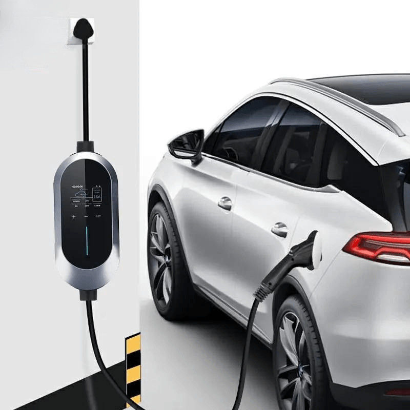 230V CEE 3 Pins Touch Button 7.2 Kw AC Fast Charger Protezione da sovraccarico