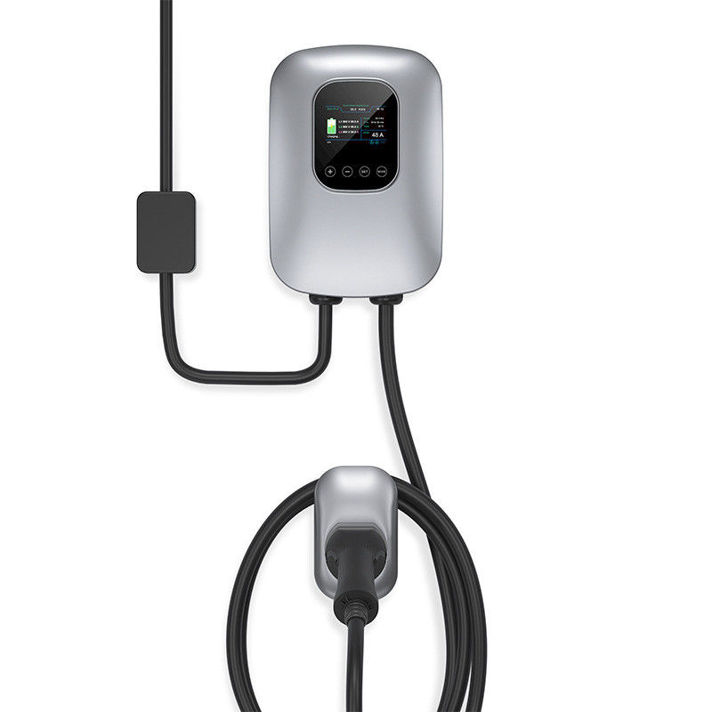 7.4 metri Colonna di cavo montata 11kw Home Tipo 1 caricabatterie EV con scheda RFID
