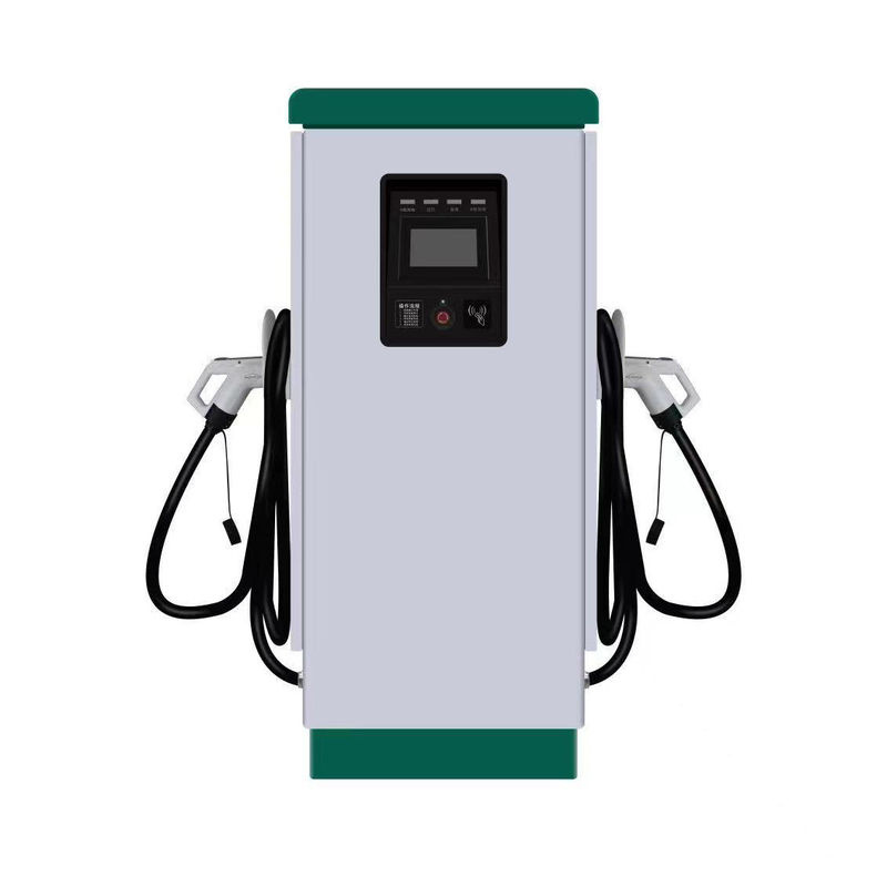 GB/T Doppio cannone 380V 4G EV stazione di ricarica a corrente continua Colori personalizzati